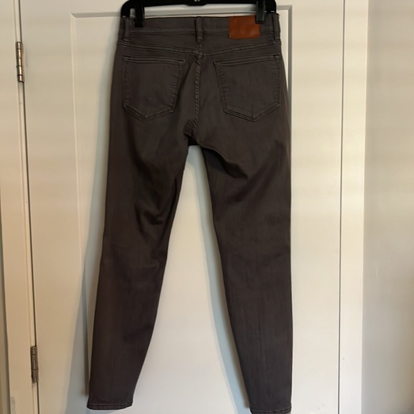 JCrew Toothpick in Gray Skinny Stretch Ankle Jeans - Picture 4 of 6